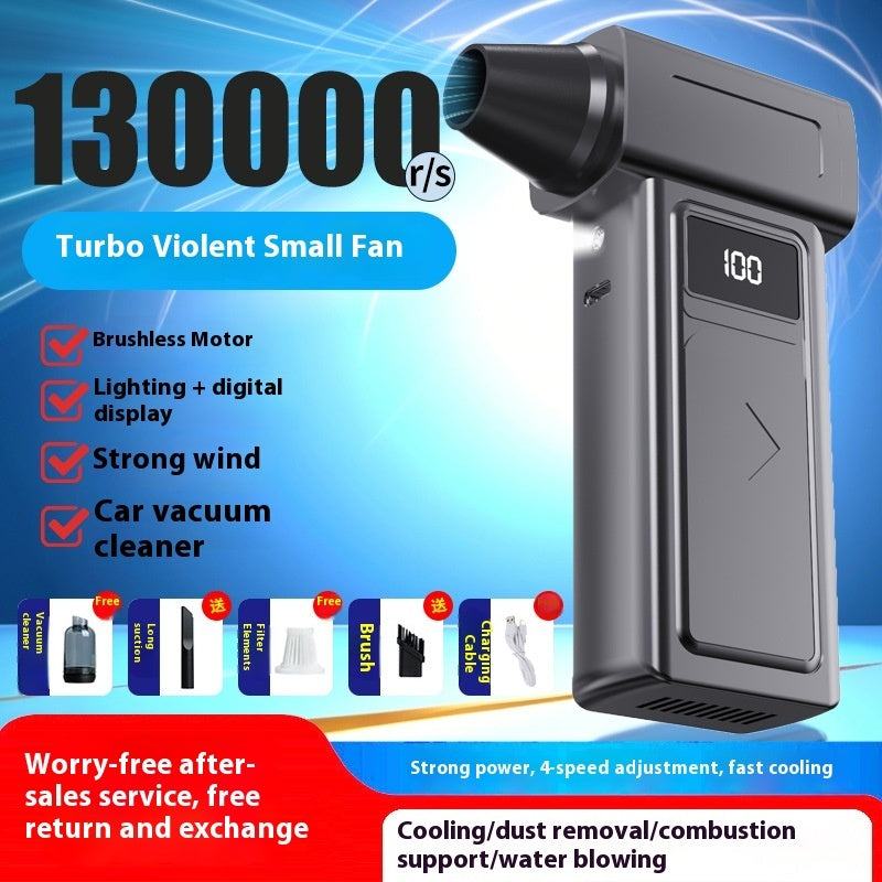 Turbo Violent Fan High Speed 130000 – Souffleur à poussière brushless ultra puissant