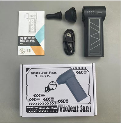 Fan High Speed Motor Violent Turbo Fan Handheld
